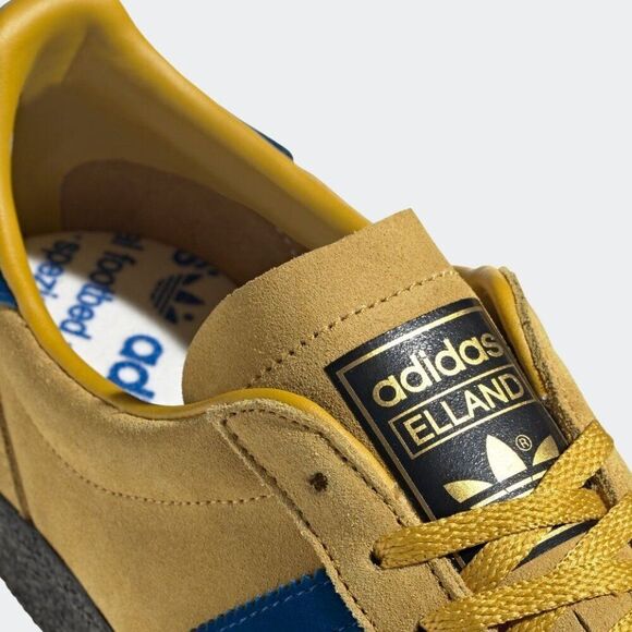 Adidas Elland SPZL 6 US 5.5 UK Spice Yellow Ash Blue SS20 Spezial Leeds United - Picture 2 of 10